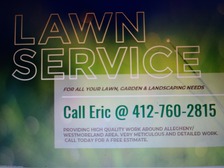 Lawn Services By Eric logo