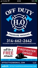 Off Duty H2O Pressure Washing - Home  Facebook logo