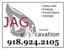 Logo for JAG Excavating
