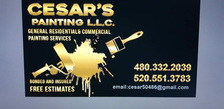 Logo for Cesar's Painting, LLC