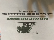 Logo for East Coast Tree Service