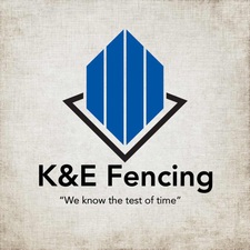 Logo for K&E Fencing