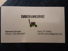 Avatar for Carruth Lawn Service - Inicio Facebook