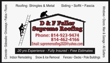 D & F Fuller Supreme Roofing logo