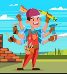 Call One Handyman Service logo