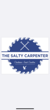The Salty Carpenter logo