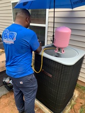 Logo for AW Heating and Cooling
