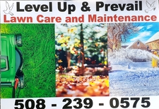 Level Up & Prevail Lawn Care Services logo