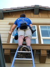 BleuView Window Cleaning and Home Services logo