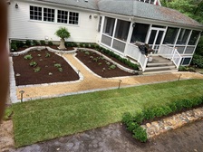 james vanaria and sons landcscaping inc. logo