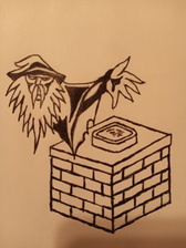 The Chimney Wizard logo