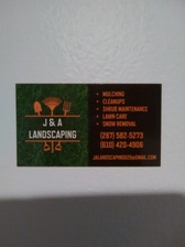 Logo for J&A Landscaping