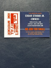 Logo for Edgar's Fix All Home Improvement