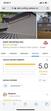 Logo for Safe Roofing