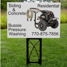 Logo for Bussie Pressure Washing