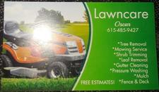 Logo for Oscar's Lawncare