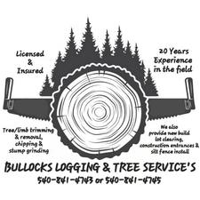 Logo for Bullock's Logging & Tree Services