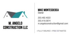 M. Angelo Construction logo