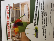 Larry & Robinson Cleaning Service logo