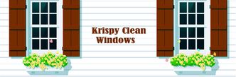 Krispy Clean Windows logo