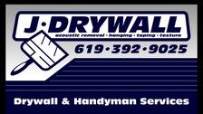 Logo for J Drywall & Handyman Services