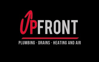 Upfront Plumbing Drains Heating and Air logo