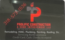 Avatar for Prolific Construction and Home Improvement LLC