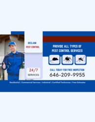 Reclaim Pest Control, Inc. logo