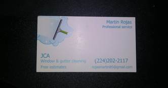 JCA Windows and Gutter Cleaning logo