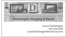 Logo for Darkangelo Staging & Decor, LLC