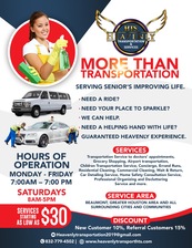 Logo for Heavenly Transportation & Services