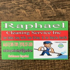 Logo for Raphael Cleaning Services