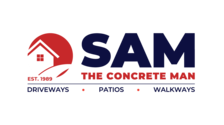 Logo for Sam the Concrete Man North Houston Facebook