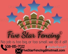 Five Star Fencing logo
