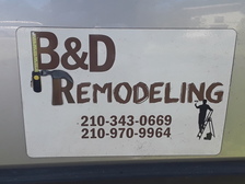 B & D Remodeling logo