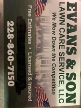 Logo for Evans and Sons Lawncare