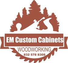Logo for EM Custom Cabinets