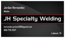 Logo for JH Specialty Welding