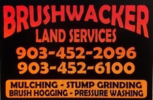 Logo for Brushwacker Land Services, LLC