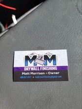 Logo for M&M Drywall Finishing LLC
