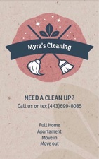Avatar for Myra's Cleaning