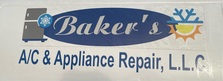 Baker's A/C & Appliance Repair, LLC logo