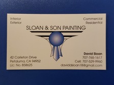 Sloan & Son Painting logo