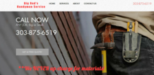 Big Red's Handyman Service logo