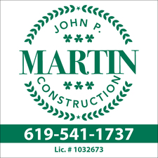 John P Martin Construction logo