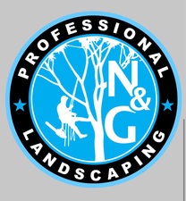 Logo for NG Landscaping and Tree Service - Unlicensed Contractor