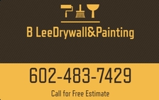 Logo for B. Lee Drywall and Painting