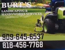 Logo for Burt's Landscaping & Handy Work Services - Unlicensed Contractor
