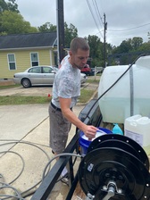 Logo for NC Drip Pressure Washing