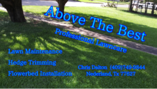 Avatar for Above the Best - Professional Lawncare - Facebook